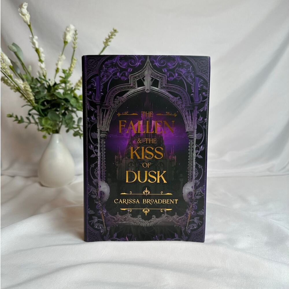 The Fallen & The Kiss of Dusk Carissa Broadbent OwlCrate Signed SE Hardcover Set
